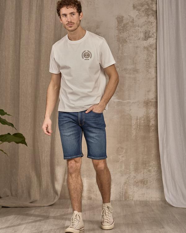 Bermuda denim bleu Bermuda denim bleu
