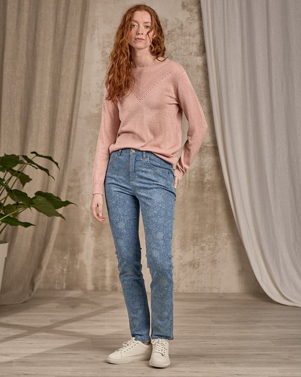 Pantalon twill bleu Pantalon twill bleu