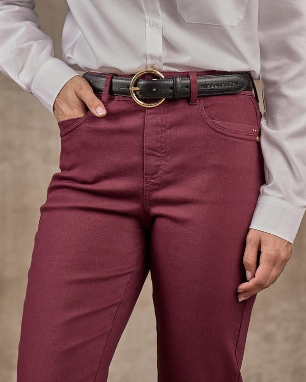 Ceinture en cuir noir