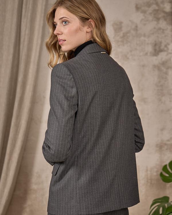 Blazer rayé gris Blazer rayé gris