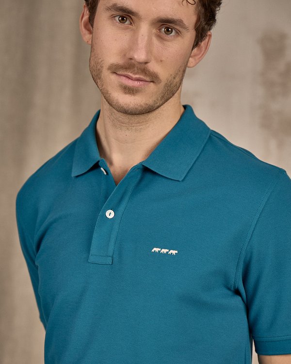 Polo Collin bleu Polo Collin bleu