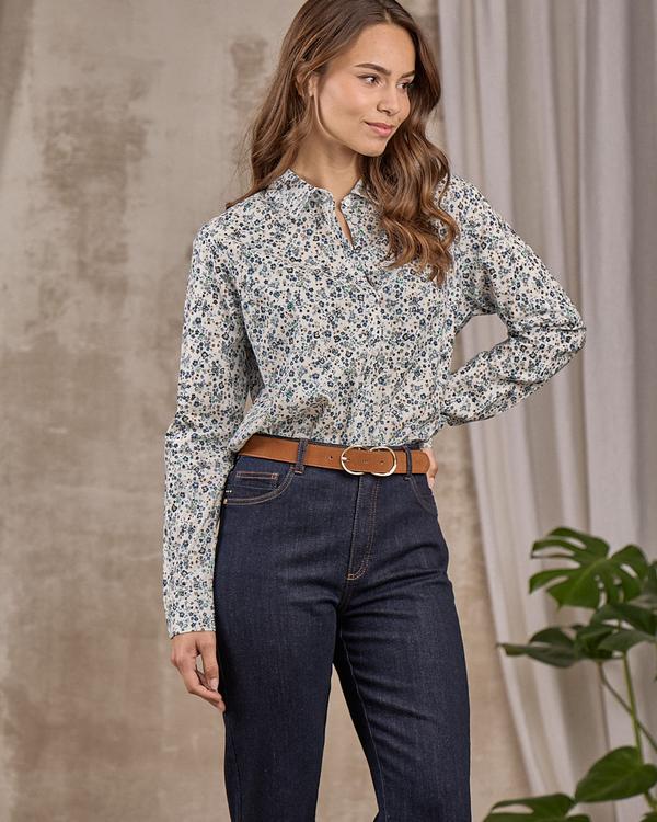 Chemise Émilia blanc
