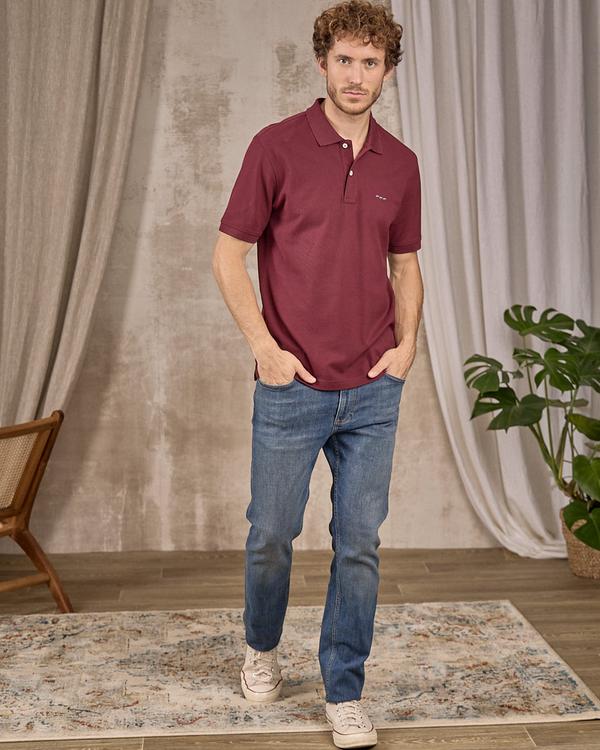 Polo Collin rouge