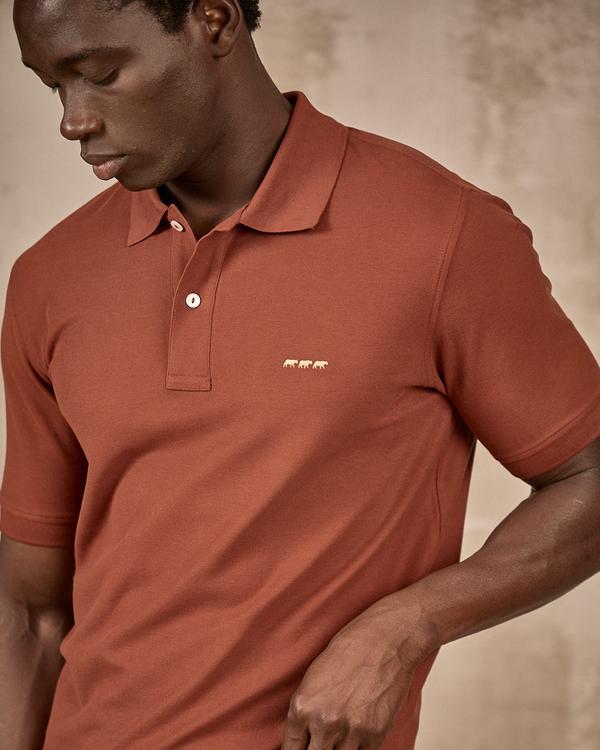 Polo Collin rouge