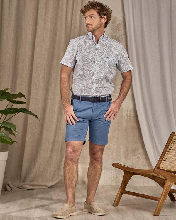 Chemise feuilles blanc Chemise feuilles blanc