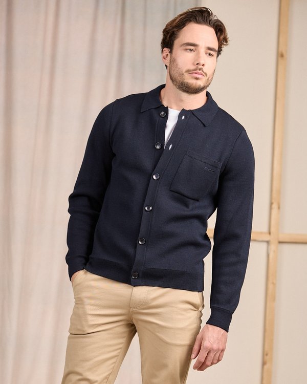 Cardigan Casper bleu Cardigan Casper bleu