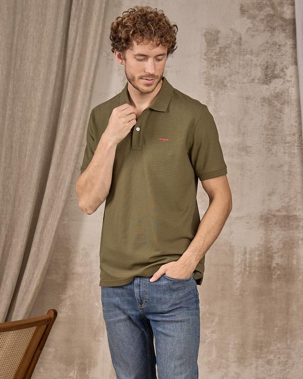 Polo Collin vert Polo Collin vert