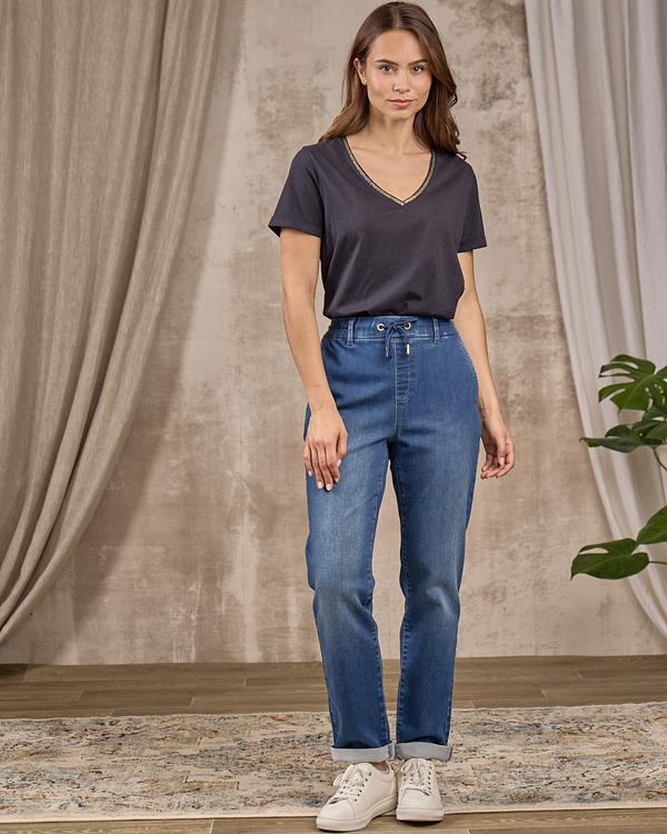 Jean coupe loose bleu Jean coupe loose bleu