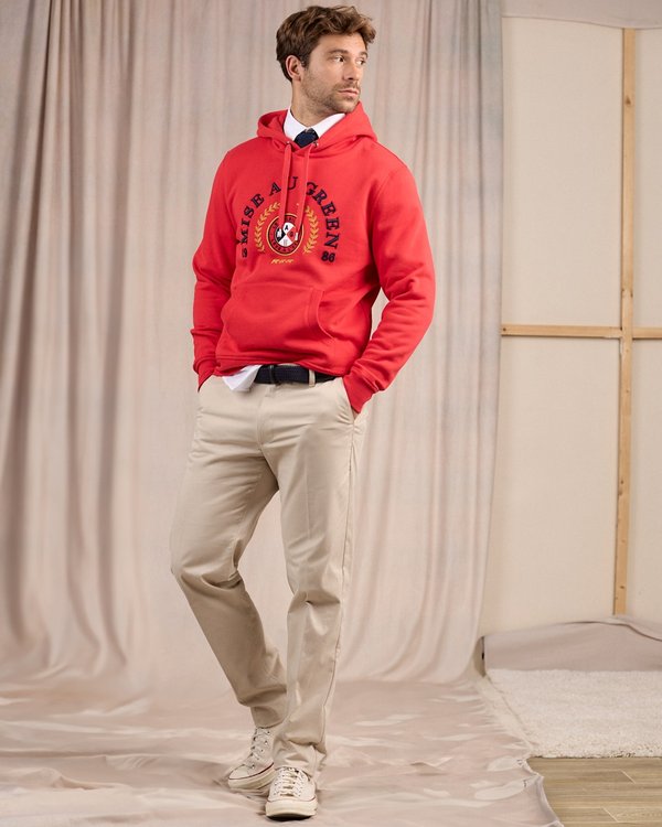 Hoodie blason rouge Hoodie blason rouge