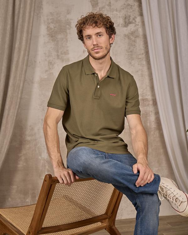 Polo Collin vert Polo Collin vert