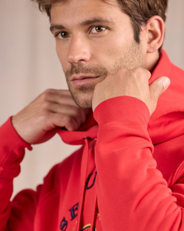 Hoodie blason rouge Hoodie blason rouge