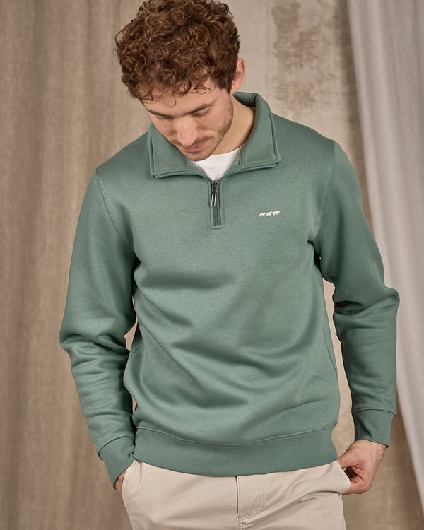 Sweat col camionneur vert Sweat col camionneur vert