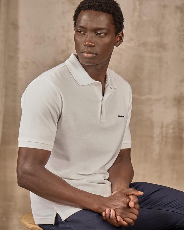 Polo Collin blanc Polo Collin blanc