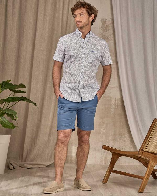 Chemise feuilles blanc Chemise feuilles blanc