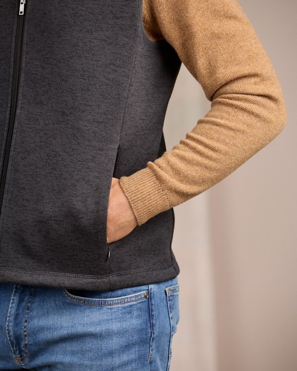 Polaire sans manches gris Polaire sans manches gris