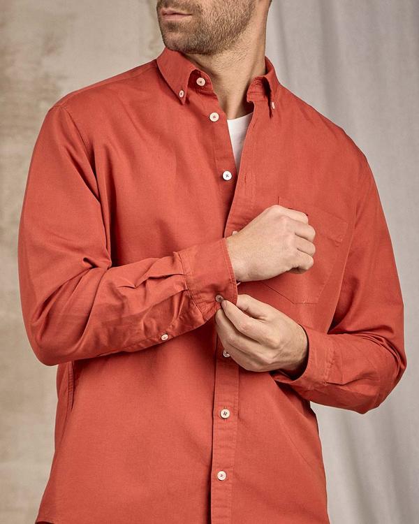 Chemise unie rose Chemise unie rose