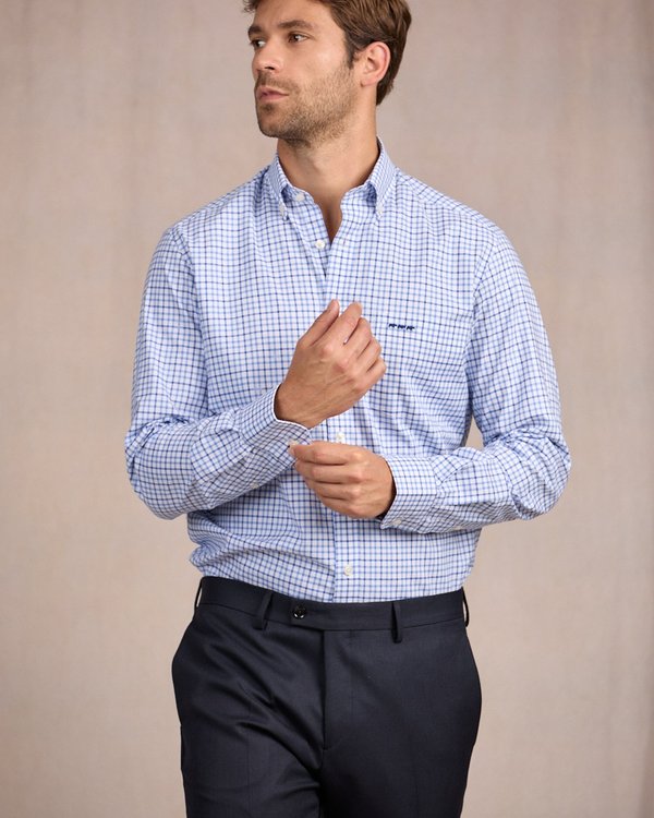 Chemise à carreaux bleu Chemise à carreaux bleu