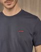 T-shirt Cédric bleu