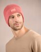 Bonnet en tricot rose Bonnet en tricot rose