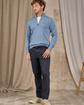 Pull col camionneur bleu