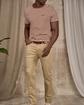 Jean coupe ajustée beige Jean coupe ajustée beige