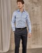 Chemise unie bleu Chemise unie bleu
