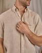 Chemise unie beige Chemise unie beige