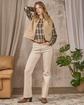 Gilet sans manches beige