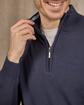 Pull col camionneur bleu