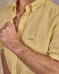 Chemise unie jaune Chemise unie jaune