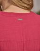 Top chaîne et trame rose