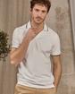 Polo sans bouton blanc Polo sans bouton blanc