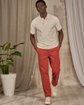 Pantalon Cyrile rouge