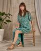 Robe longue imprimée vert Robe longue imprimée vert