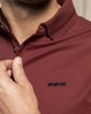 Polo uni mercerisé broderie trois vaches 100% coton Polo uni mercerisé broderie trois vaches 100% coton