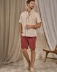 Chemise unie beige Chemise unie beige