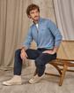 Pull col camionneur bleu