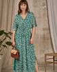 Robe longue imprimée vert Robe longue imprimée vert