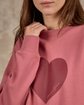 Sweat col rond violet Sweat col rond violet