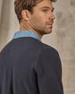 Pull col polo bleu Pull col polo bleu