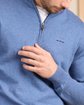 Pull col camionneur bleu Pull col camionneur bleu