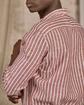 Chemise lin Dalian rouge Chemise lin Dalian rouge