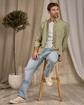 Chemise unie vert Chemise unie vert