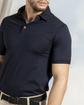 Polo uni mercerisé broderie trois vaches 100% coton