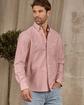 Chemise rayures fines rose Chemise rayures fines rose