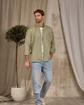 Chemise unie vert Chemise unie vert