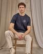 T-shirt Calvin bleu T-shirt Calvin bleu