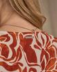 Robe imprimée rouge Robe imprimée rouge