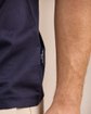 Polo ville zippé bleu Polo ville zippé bleu