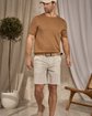 T-shirt maille beige T-shirt maille beige